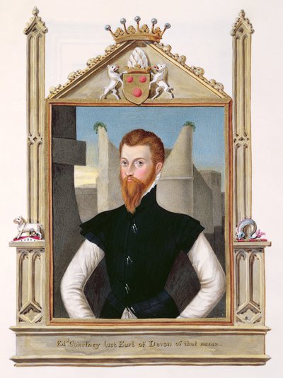 Ritratto di Edward Courtenay, ultimo conte del Devonshire, da 